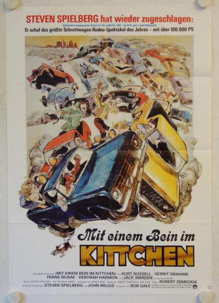 Mit einem Bein im Kittchen originales deutsches Filmplakat